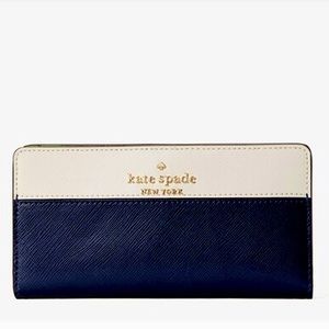 NWOT Kate Spade Staci Large Bifold Wallet.